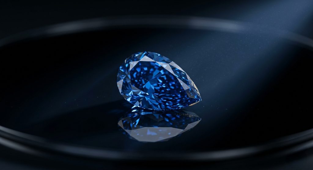 Royal Elegance: Certified Loose Blue Lab-Grown Diamonds