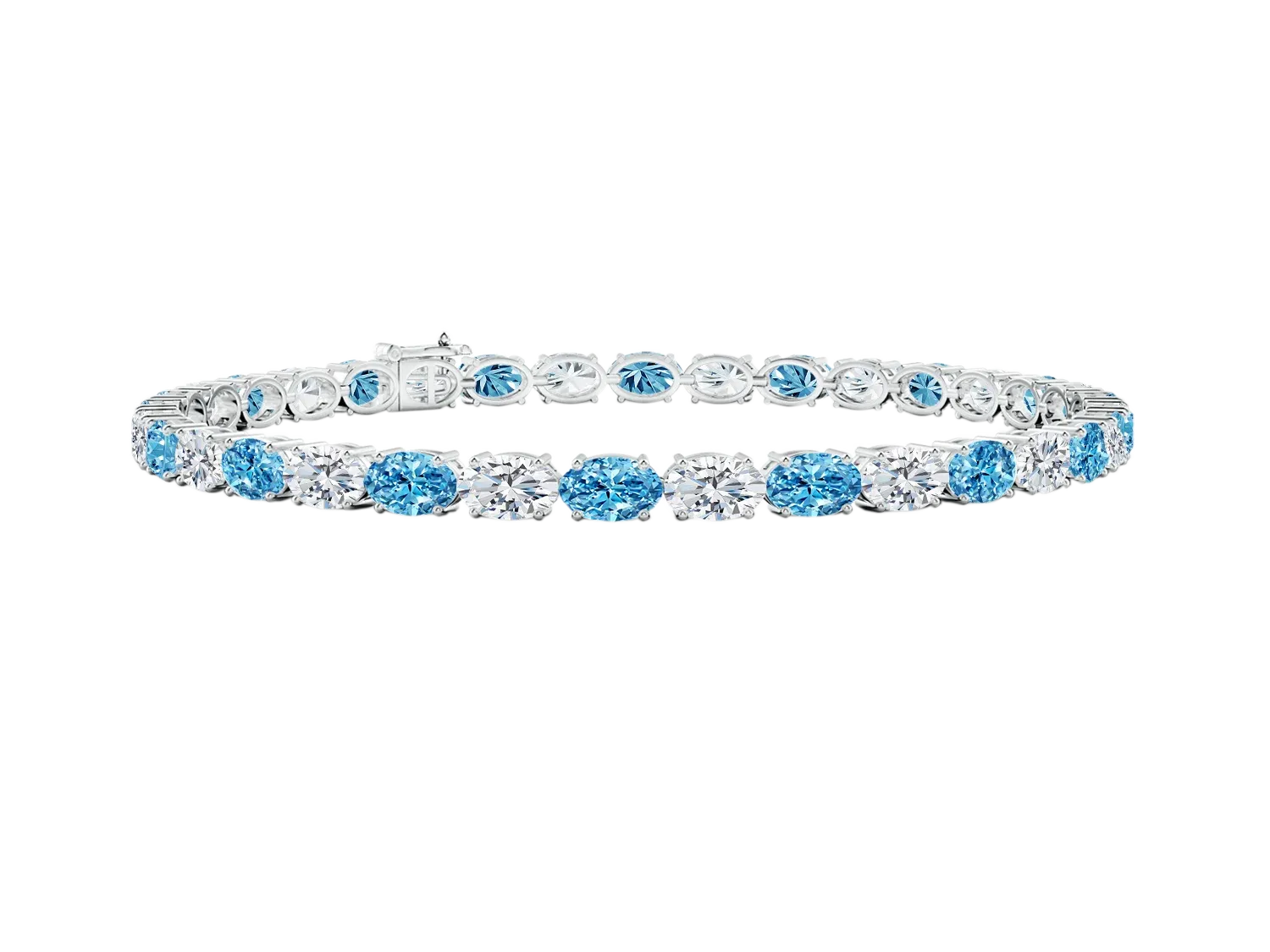 blue melee bracelet Blue melee diamond bracelet