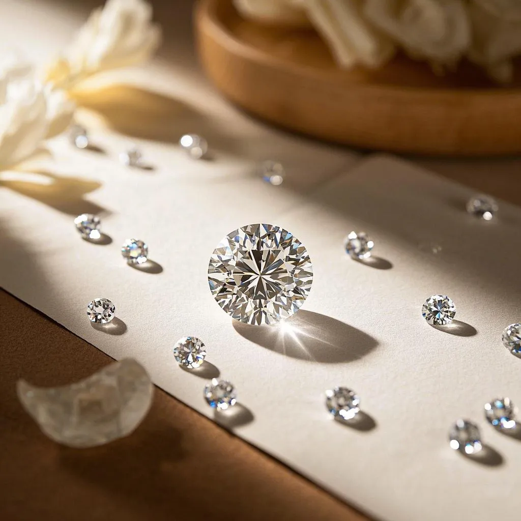 Certified lab diamond