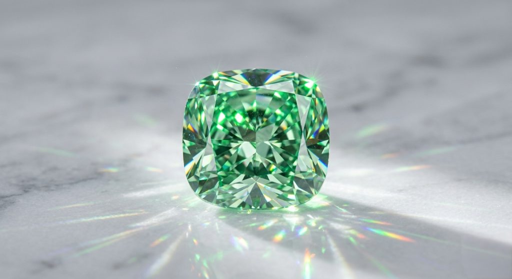Wholesale Loose Lab-Grown Green Diamonds