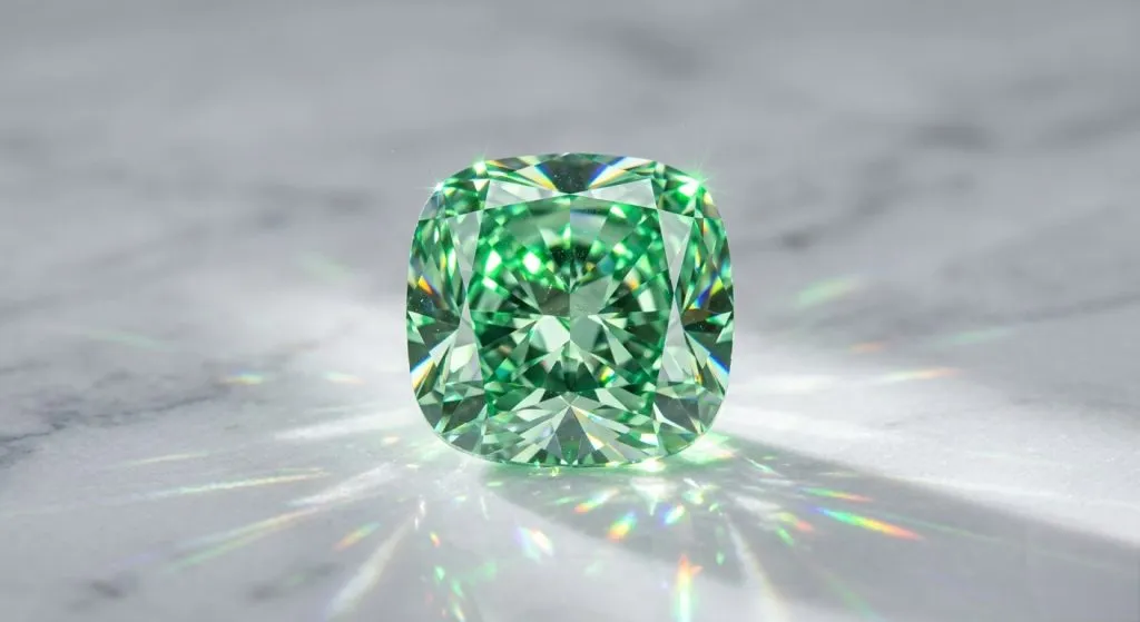 Wholesale Loose Lab-Grown Green Diamonds