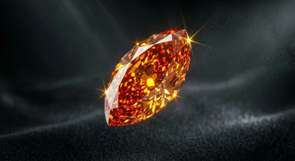 Wholesale Loose Lab-Grown Orange Diamonds