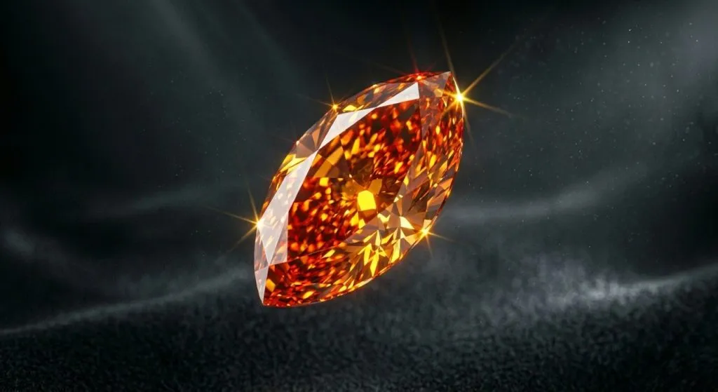 Wholesale Loose Lab-Grown Orange Diamonds