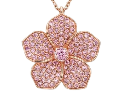 pink melee jewelry Pink melee diamond jewelry